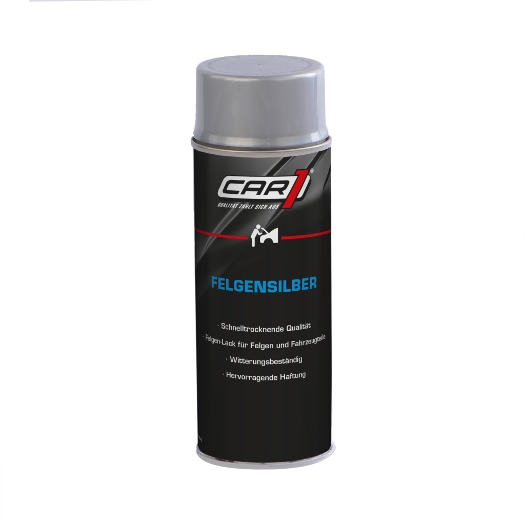 Bild von Felgenlack felgensilber 400ml - Spraydose, CAR1 (VPE=1 Stück)